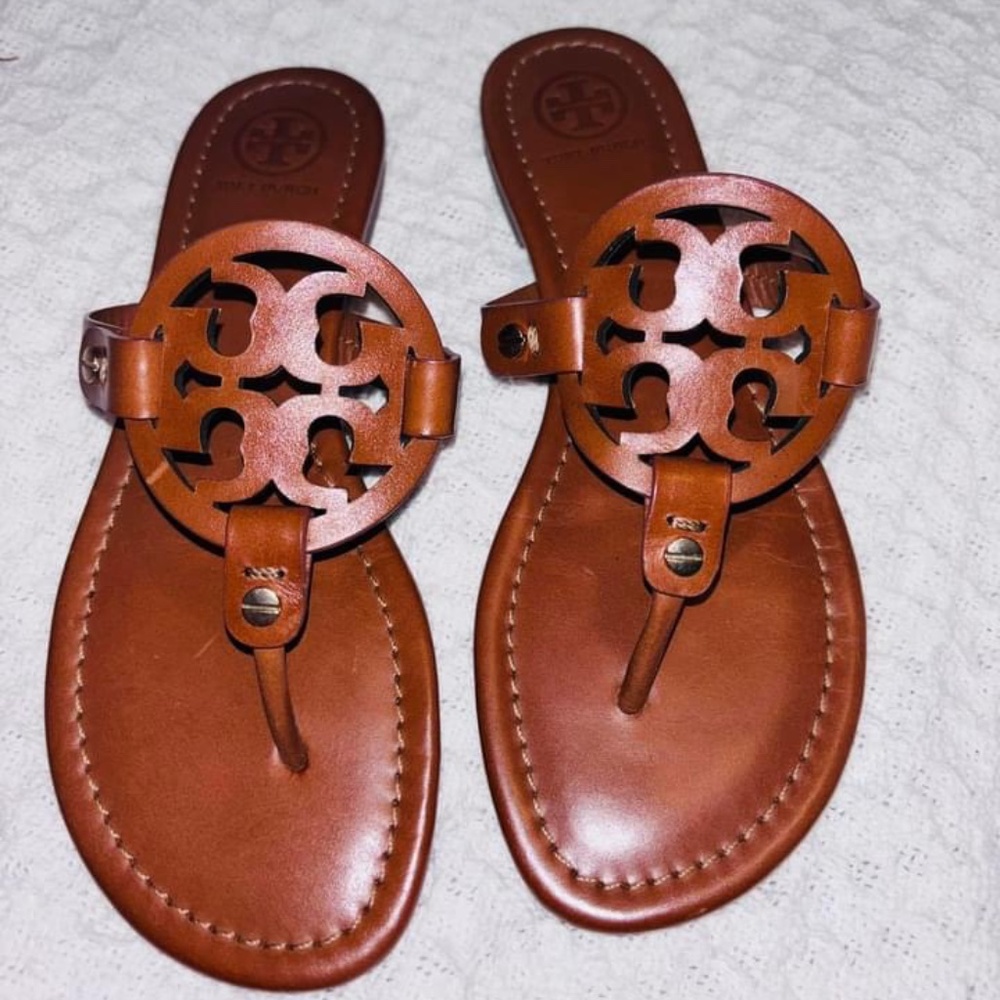 Tory Burch miller sandal leather